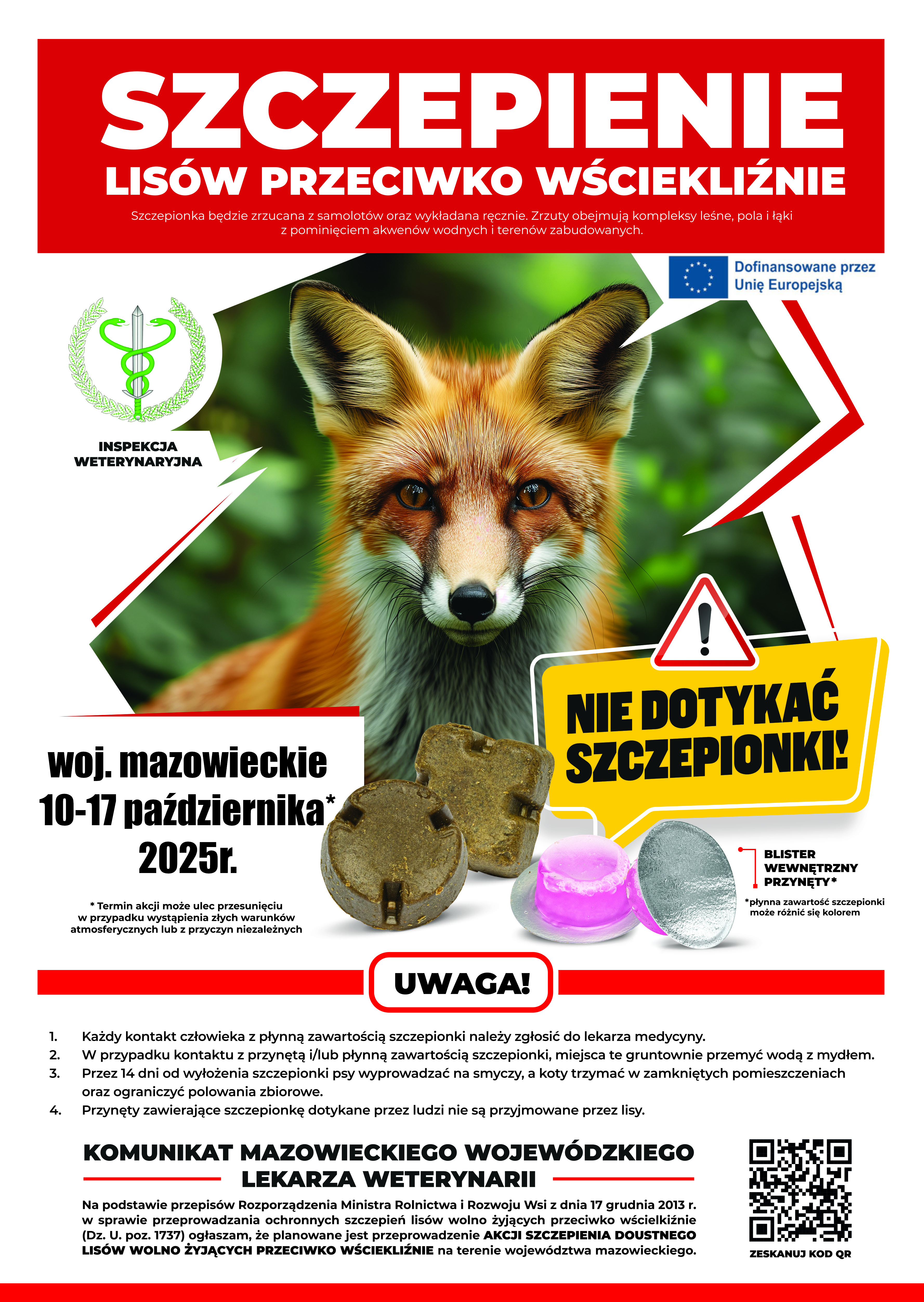 Read more about the article Komunikat Powiatowego Lekarza Weterynarii w Węgrowie