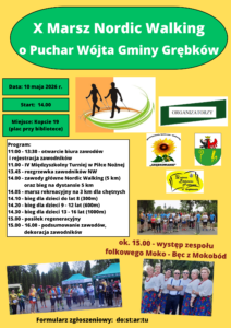 Read more about the article X Marsz Nordic Walking o Puchar Wójta Gminy Grębków