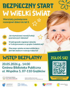 Read more about the article Bezpłatne warsztaty dla rodziców w Grębkowie