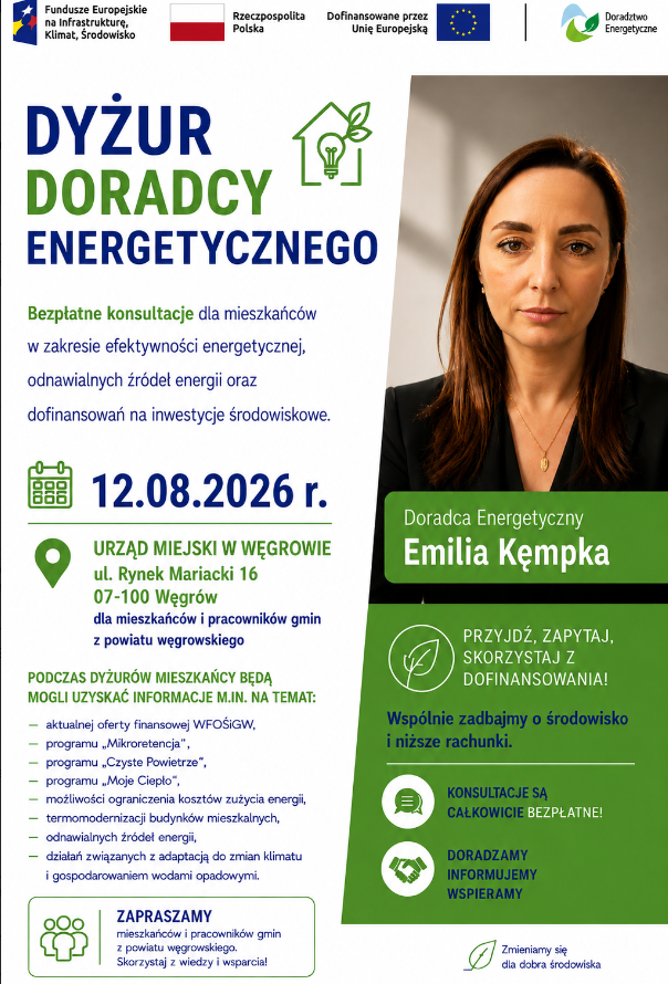 Read more about the article DYŻUR DORADCY ENERGETYCZNEGO